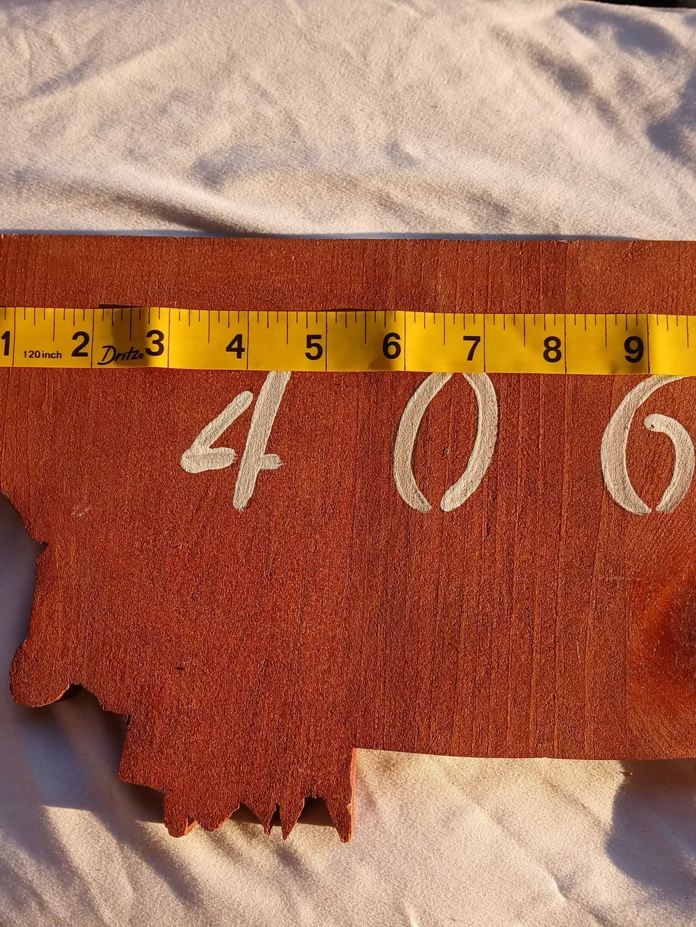 Montana Rust Red Wooden Wall Art With 